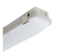 LEDKIA LIGHTING - Plafoniera Stagna LED 120 cm | 40W IP65 | 5600 lm | No Flicker | Uso Interno ed Esterno, Bianco Naturale 4000K, PVC