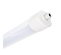 LEDKIA LIGHTING Plafoniera Stagna LED 60cm 18W High Lumen 140lm/W IP66 Collegabile FLEXILITE per Soggiorno, Cucina No Flicker 4000K Bianco Naturale