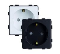 LEDKIA LIGHTING Presa Tipo F Schuko Modern Nero