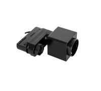 LEDKIA LIGHTING Presa Tipo F Schuko per Binario Trifase Nero