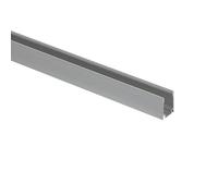 LEDKIA LIGHTING Profilo Alluminio 1m per Strisce LED Neon RGB Semicircolare 180 Argento