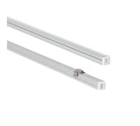 LEDKIA LIGHTING Profilo Alluminio Superficie 2m per Striscia LED fino a 6mm Alluminio 2 m Transparente