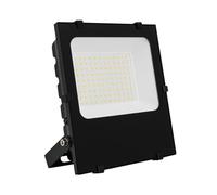 LEDKIA LIGHTING Proiettore LED 50W 145lm/W IP65 HE PRO Regolabile per giardino, terrazza, patio 4000K Bianco Naturale