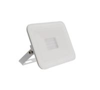 LEDKIA LIGHTING Proiettore LED Slim 20W 120lm/W IP65 Vetro Bianco per giardino, terrazza, patio 3000K Bianco Caldo