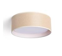LEDKIA Plafoniera Circolare Rattan Ø360 Rufus Naturale