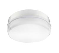 LEDKIA Plafoniera LED 24W Circolare per Esterni Ø285mm IP65 con Luce di Eme