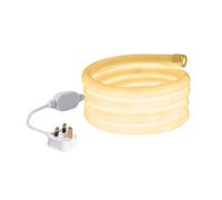 LEDKIA Striscia LED Neon Regolabile 220V Bianco Caldo Circolare 360 9W/m IP