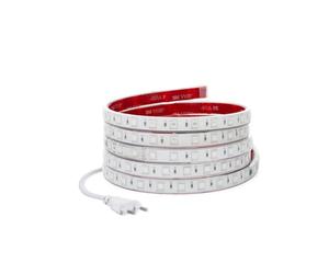 LEDKIA Striscia LED RGB 220 V SMD 60 LED/m 15 W/m SILICONE FLEX Larghezza 1