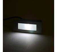 LedLeds Faretto incasso led segnapasso luce bianco freddo 1 led 1 watt 230v uso esterno