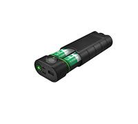 Ledlenser Flex10 caricabatterie powerbank da outdoor USB-C, 2 batterie al litio estraibili del tipo 21700, brevi tempi di ricarica, alloggiamento robusto, IP65, indicatore di carica e capacità