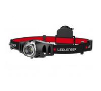 LED LENSER H3.2 - Faro a LED H3.2, 120 lm, nero / rosso, 3x AAA (Micro)