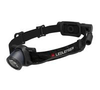 Ledlenser H8R - Lampada frontale LED ricaricabile, 25° anniversario, 600lm, luce posteriore rossa, IP54, autonomia 120 ore, USB-C - Lampada da lavoro, attrezzatura da campeggio, accessori da pesca