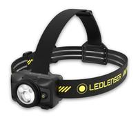 Ledlenser HF7R Pro Torcia frontale ricaricabile 1200lm Supporto casco, IP67 | Lampada frontale da lavoro, Autonomia 60 ore, Raggio di 210 m, USB-C, Luce rossa, 134 g, Ideale per meccanici e idraulici