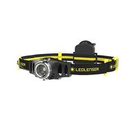 Ledlenser iH3 Lampada frontale professionale a LED, 120 lumen, fino a 60 ore di autonomia, 133 grammi di luce, testa della lampada orientabile, batterie incluse