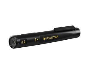 Ledlenser iL4 Robusta Torcia a Penna LED per l’Officina, Uso con 2 batterie AAA, protetta Contro Le esplosioni Zona Ex 2/22, 80 lm, Impermeabile IP68, Portata Luminosa di 50m, Torcia Tascabile