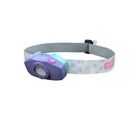 Ledlenser KIDLED2 Lampada Frontale per Bambini, Batterie AAA, Unicorno | Spegnimento automatico, luce bianca, rossa e blu, clip per zaino, per la lettura, il campeggio, regalo per bambini e bambine