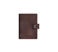 Ledlenser Lite Wallet Portafoglio, Classic Chestnut, Protezione RFID Integrata, Luce LED Ricaricabile, 150 Lumen, portacarte, USB-C, borsellino, Custodia portacarte, Cuoio