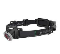 Ledlenser MH10 Lampada Frontale Ricaricabile, 600lm, 150m, 120h, IP543 | Messa a fuoco regolabile, luce posteriore rossa, 158g, ideale per campeggio, pesca, escursioni e caccia