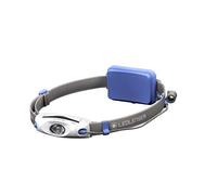 Ledlenser NEO4 Torcia frontale LED, torcia da corsa, blu, 3 batterie AAA incluse, 240 lumen, luce rossa posteriore, autonomia fino a 40 ore, running, sport, corsa, jogging, torcia da testa