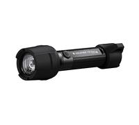 Ledlenser P5R Work | 2020 | Torcia LED Ricaricabile, 480 Lumen, Alta CRI, Leggera, SOS, Strobo, autonomia fino a 25h, Fascio 240 m, IP68, Protezioni in Gomma, Officina, Garage, Meccanico, Cantiere