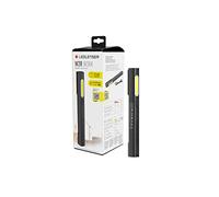 Ledlenser W2R Work Lampada da Lavoro Ricaricabile, 220lm, per Ispezioni | Lampada da ispezione ultraleggera (61g), fascio focalizzato e fascio ampio, autonomia fino a 7h, clip robusta, 7500K, IP54