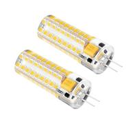 LEDLOCLB G4 LED 2835SMD corn light AC/DC12V dimmable 9W 72 lamp beads, replaceable halogen bulb 72LED-9W-5PCS Natural white