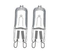 2 Pezzi Lampadine G9,Lampada Alogena G9 Dimmerabile, Bianco Caldo 2800K, 33W 460 Lumen