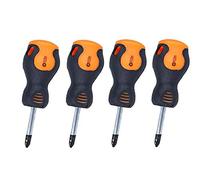 LEDLUX 4 Pezzi Cacciaviti a Croce, Cacciavite Stella, Con Punta Magnetica, Misura PH2 6X38mm