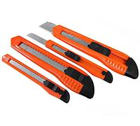 LEDLUX 4 Pezzi Taglierino Cutter Economico, Taglierino Per Carta (Economico 18mm+9mm)