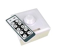 LEDLUX CL1803 Led Dimmer 0-10V 220V Con Rotella e Telecomando Infrarossi Scatola 86X86 Inclusa