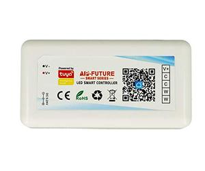 LEDLUX CL3802 Mini Centralina Tuya Smart Controller Wi-Fi Led Dimmer CCT CW 2 Canale Compatibile Con Alexa Google Home