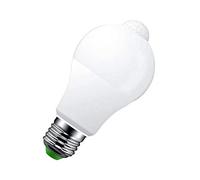 LEDLUX Lampada Led E27 Con Sensore di Movimento, 12W 1160 Lumen, Forma Bulbo A60, Bianco Freddo 6500K