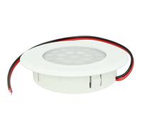 LEDLUX Mini Faretto Led Da Incasso Dimmerabile, Touch Dimmer On Off,DC 12V 24V 3W,Rotondo Foro 60mm (Bianco, Bianco Freddo 6000K)