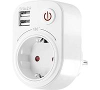 LEDmaxx 106649 Presa intermedia con USB