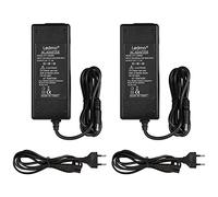 LEDMO 2 Pezzi di Alimentatore 12V 5A trasformatore 60W, Trasformatore 220 12V Adattatore di alimentazione per barra luminosa a LED, display, radio e altre apparecchiature