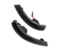 LEDriving indicatore di direzione Per Ford Per Focus 2 3 Mk2 Mk3 Per Mondeo Mk4 Luce Di Direzione Dinamica Nera A LED Lampada Sequenziale Lampeggiante Dinamici per specchietto(Yellow)