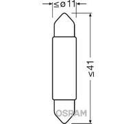 LEDriving SL Standard siluro 41mm BLUE 12V BLI2