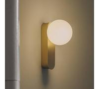 LEDS-C4 Applique a LED Perlina, color oro, dimmerabile LEDS-C4