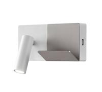 LEDS-C4 E-Lamp Mini applique LED bianco/grigio LEDS-C4