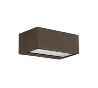 Leds-C4 Nemesis Aluminium - Applique da esterno a 1 luce Marrone IP54, E27