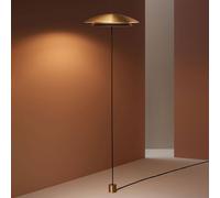 LEDS-C4 Noway Double piantana LED, oro/nero 00-7977-DN-DN