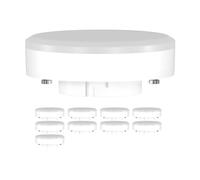 10x lampadina GX53 LED bianco caldo (2700 K) 10,6 W 1038lm 115° opaco [EEK: F]