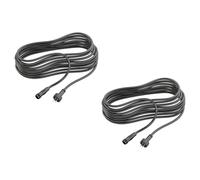 ledscom.de 2 cavi di prolunga per sistema a innesto NEMO (IP44), 5 m, nero