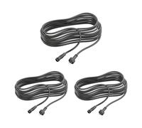 ledscom.de 3 cavi di prolunga per sistema a innesto NEMO (IP44), 5 m, nero