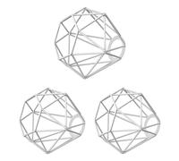 3x paralume a gabbia bianco 160mm Ø