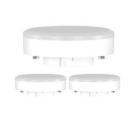 ledscom.de 3 pezzi lampadina GX53 LED, bianco caldo (2700 K), 10,6 W, 1038lm, 115°, opaco