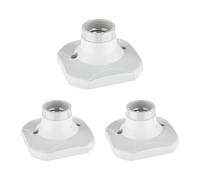 ledscom.de 3 pezzi plafoniera/porta lampada ELEKTRA, bianco, 1x E27 max. 60W