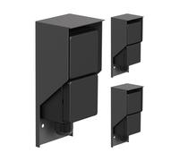 ledscom.de 3 prese PIWI da esterno, IP44, a 2 ingressi, antracite, verticali