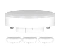 ledscom.de 4 pezzi lampadina GX53 LED, bianco caldo (2700 K), 10,6 W, 1038lm, 115°, opaco