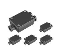 ledscom.de 5 pezzi connettore per cavo a 2 vie per esterni, IP68, manicotto per cavo di diametro 6-8 mm